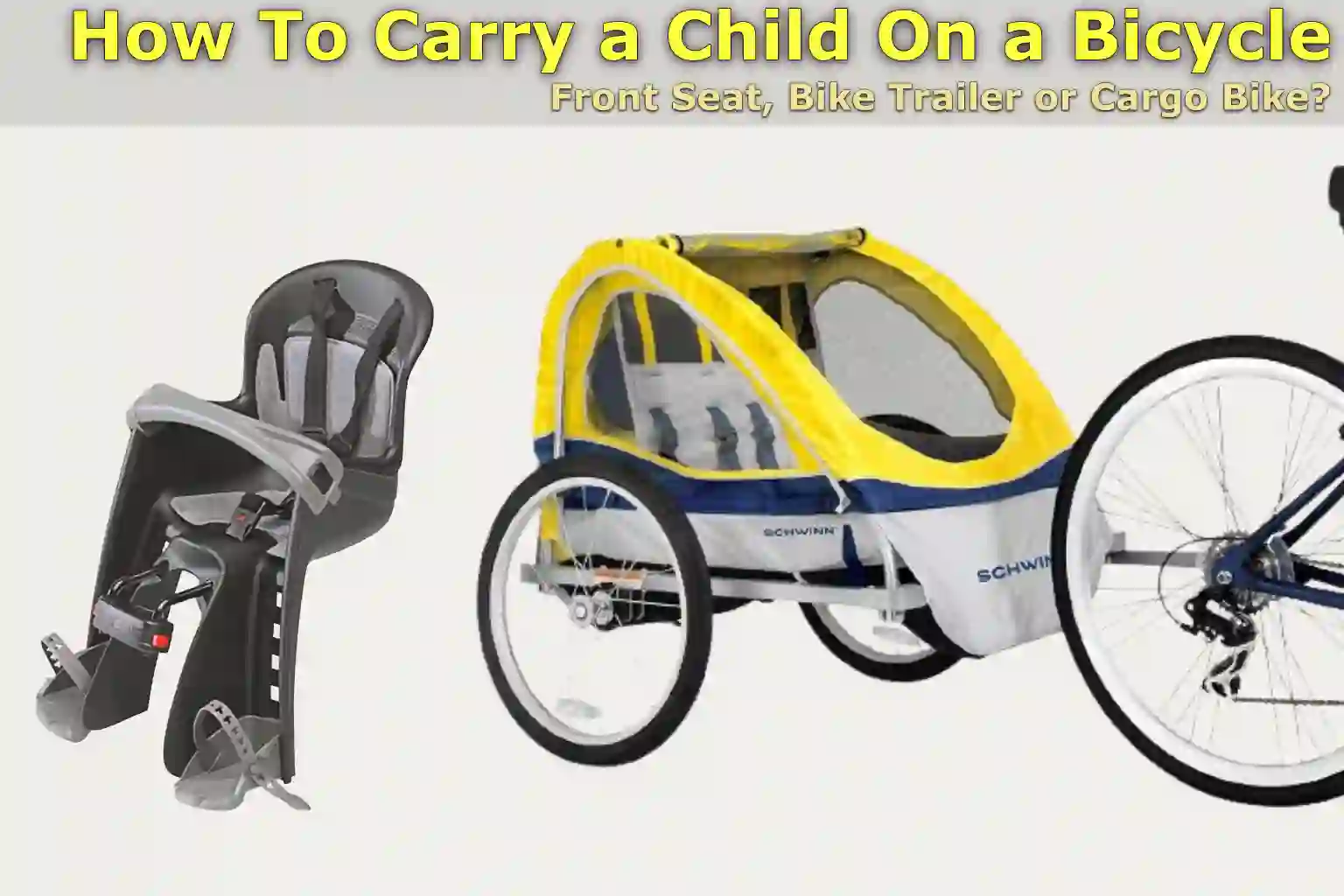How To Carry a Child On a Bicycle