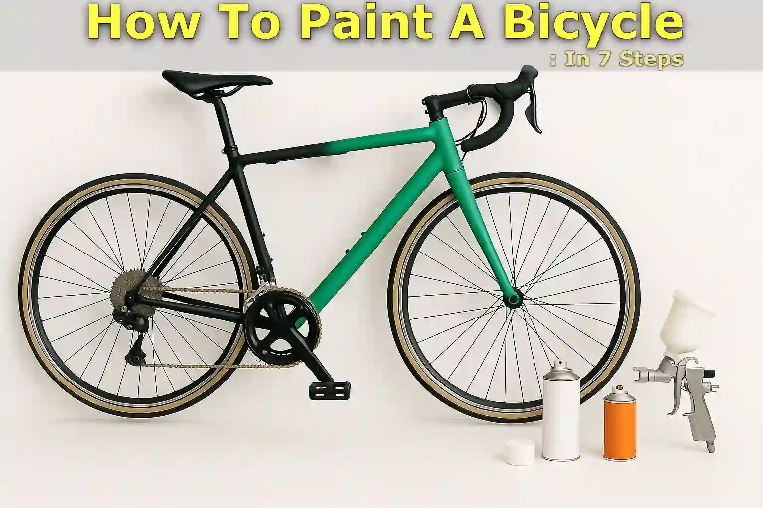 How To Paint A Bicycle