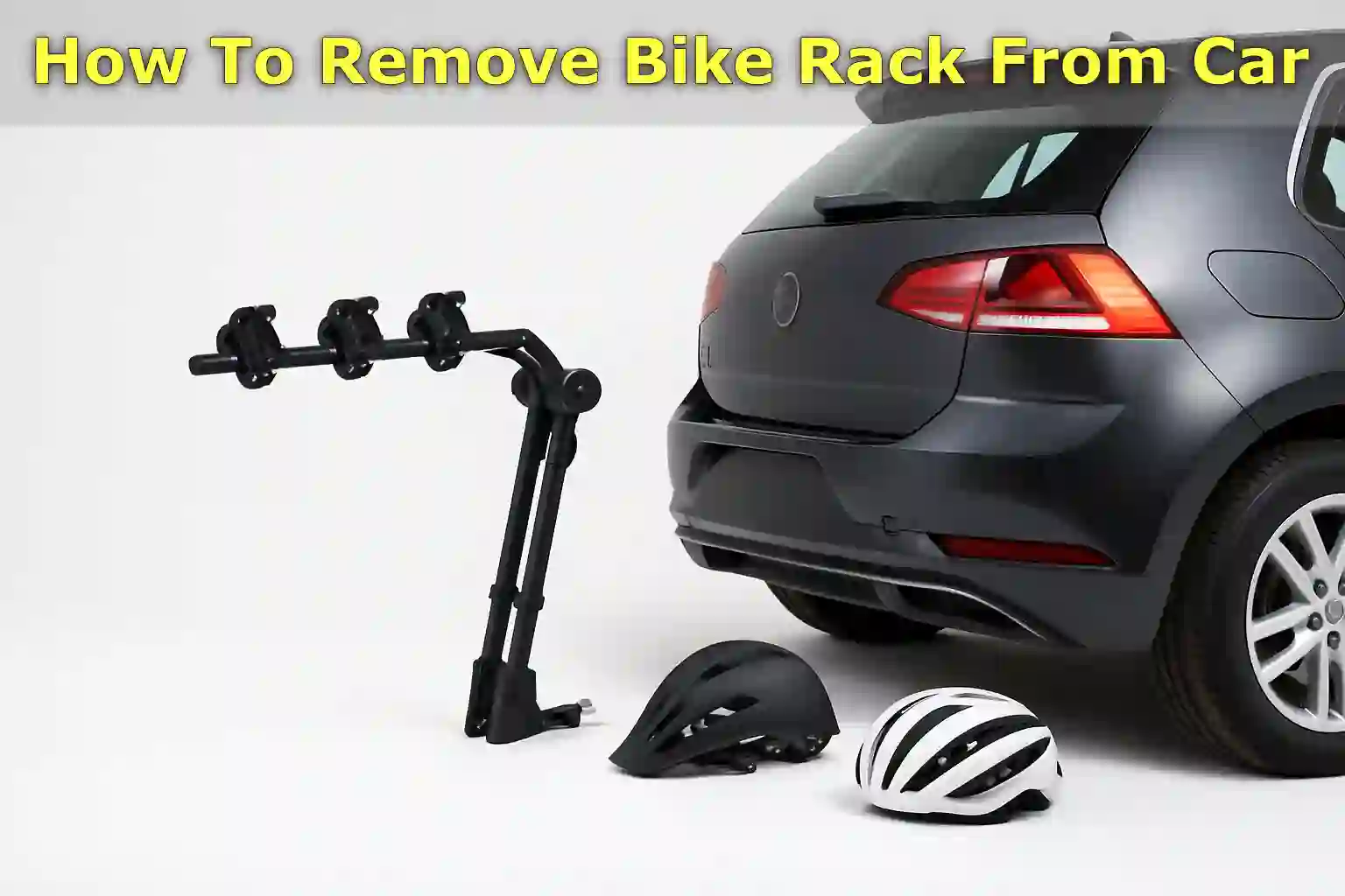 How To Remove Bike Rack From Car