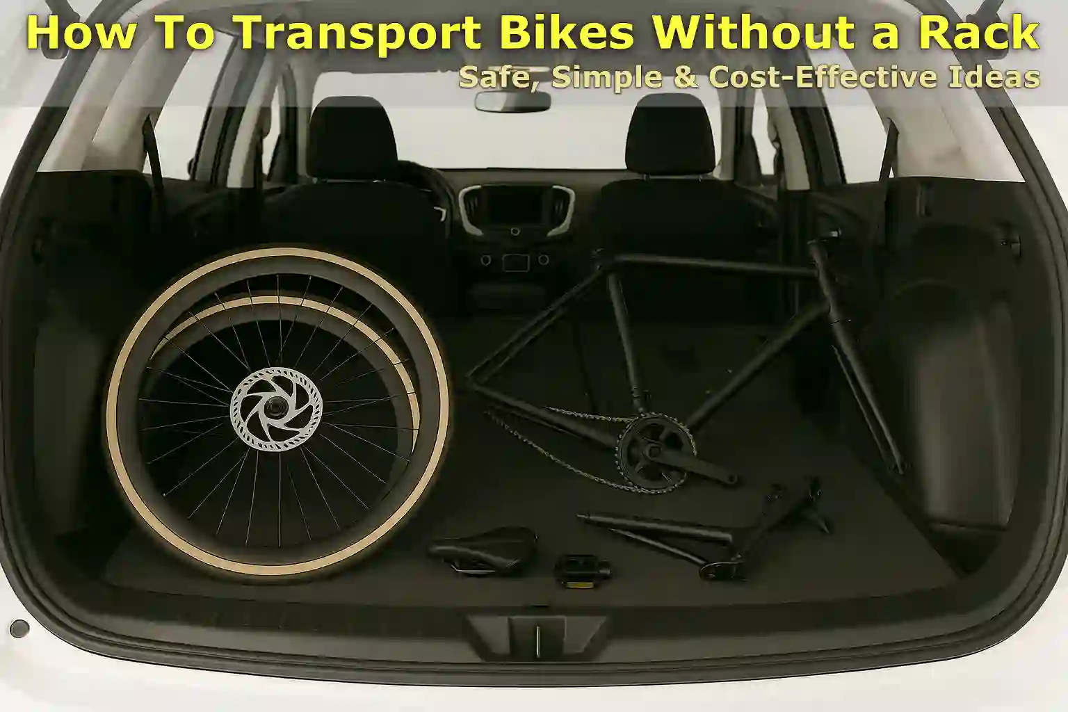 How To Transport Bikes Without a Rack