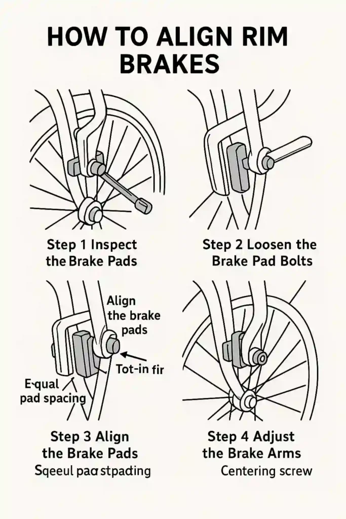 How to Align Rim Brakes