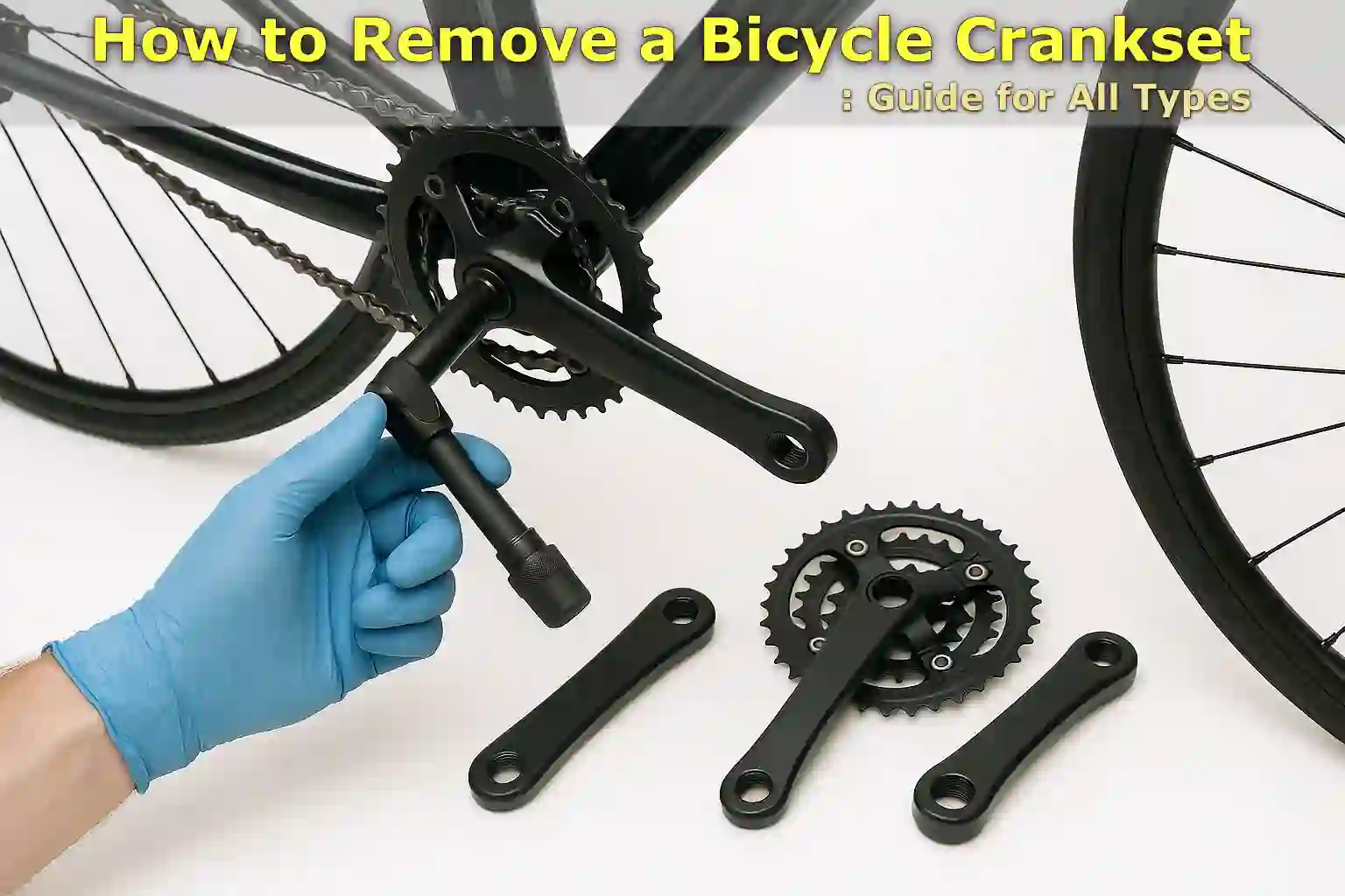How to Remove a Bicycle Crankset