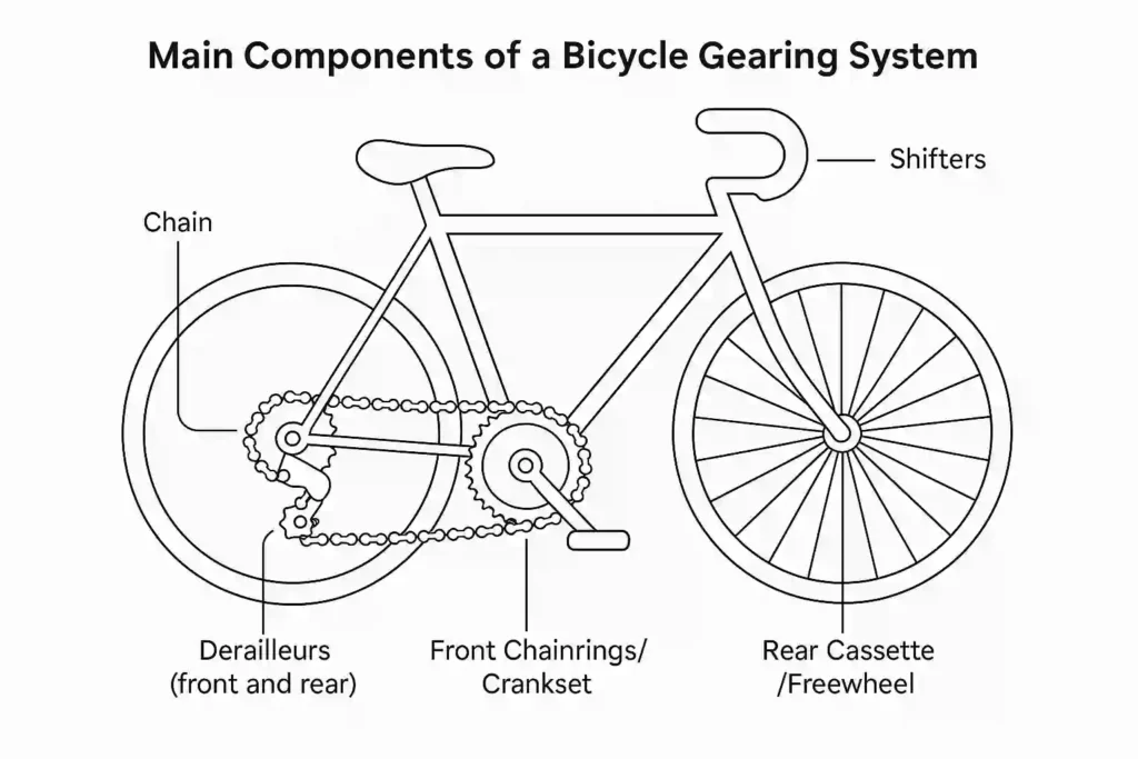 Main Components of Bicycle Gearing System