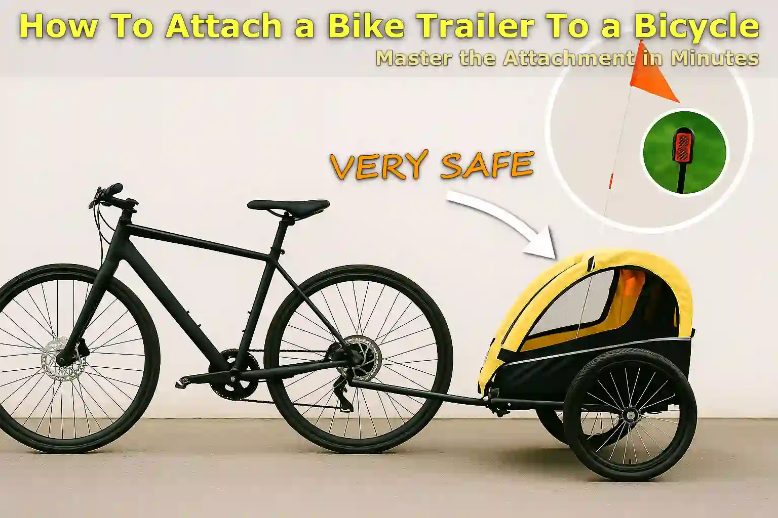 How To Attach a Bike Trailer To a Bicycle