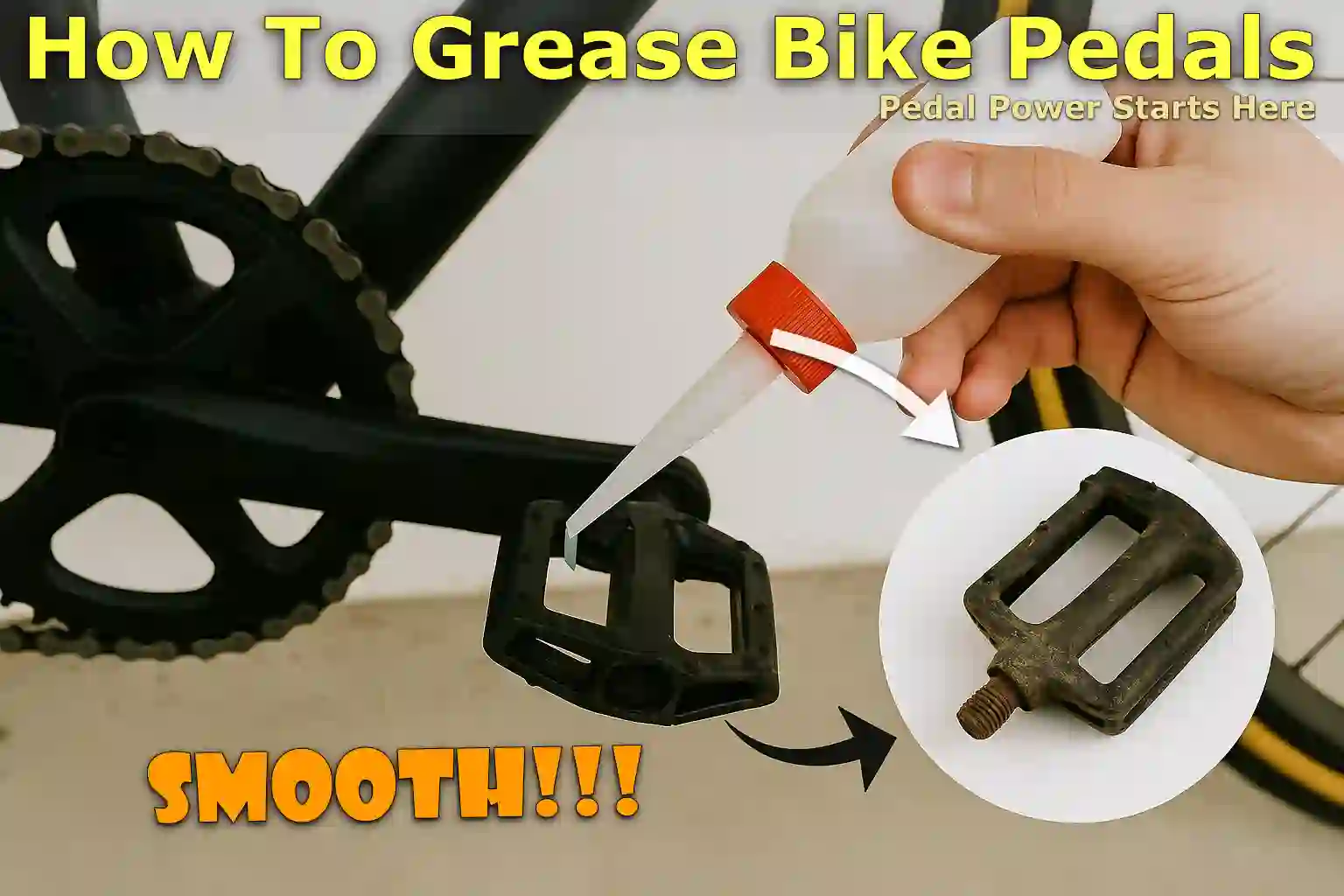 How To Grease Bike Pedals
