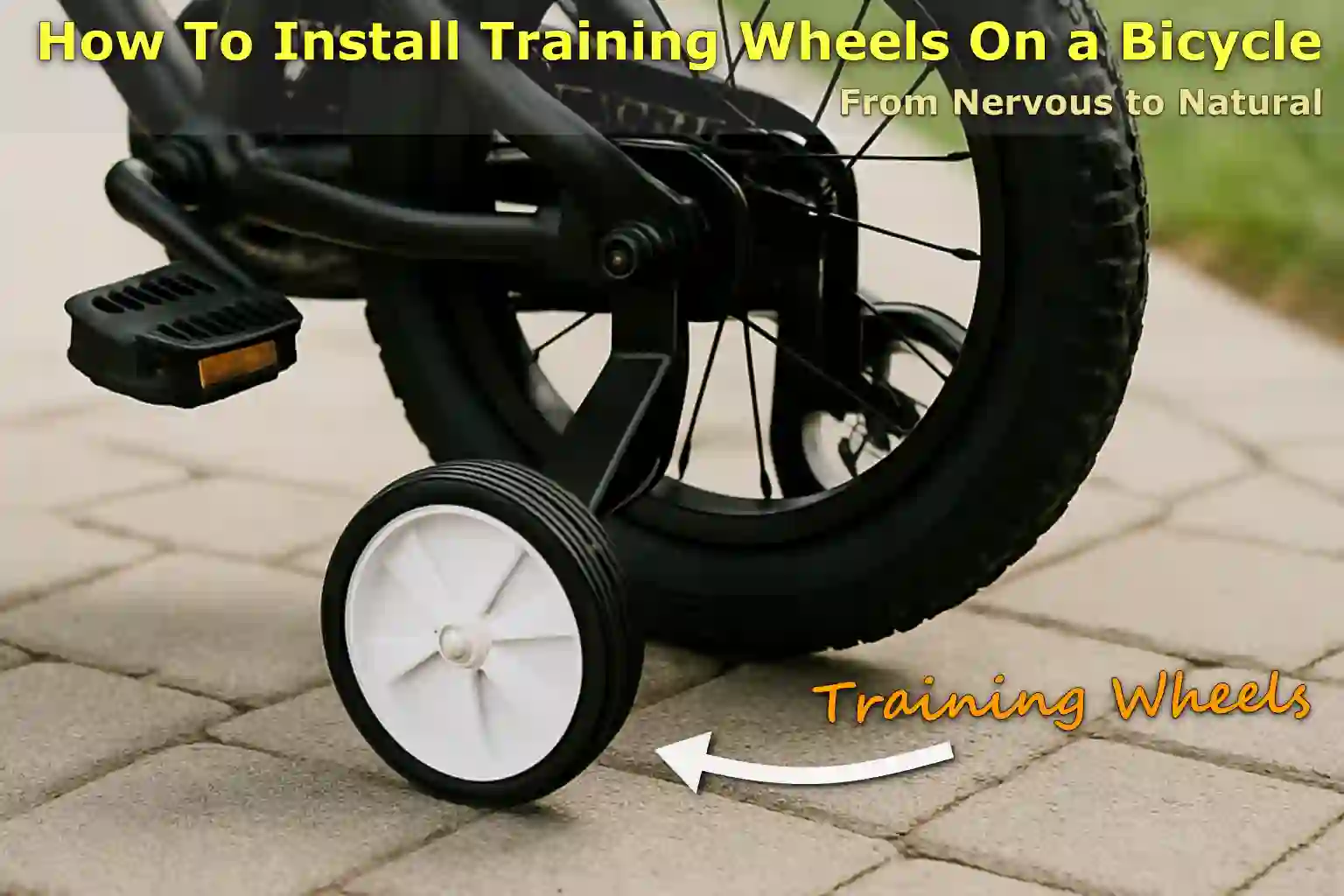 How To Install Training Wheels On a Bicycle