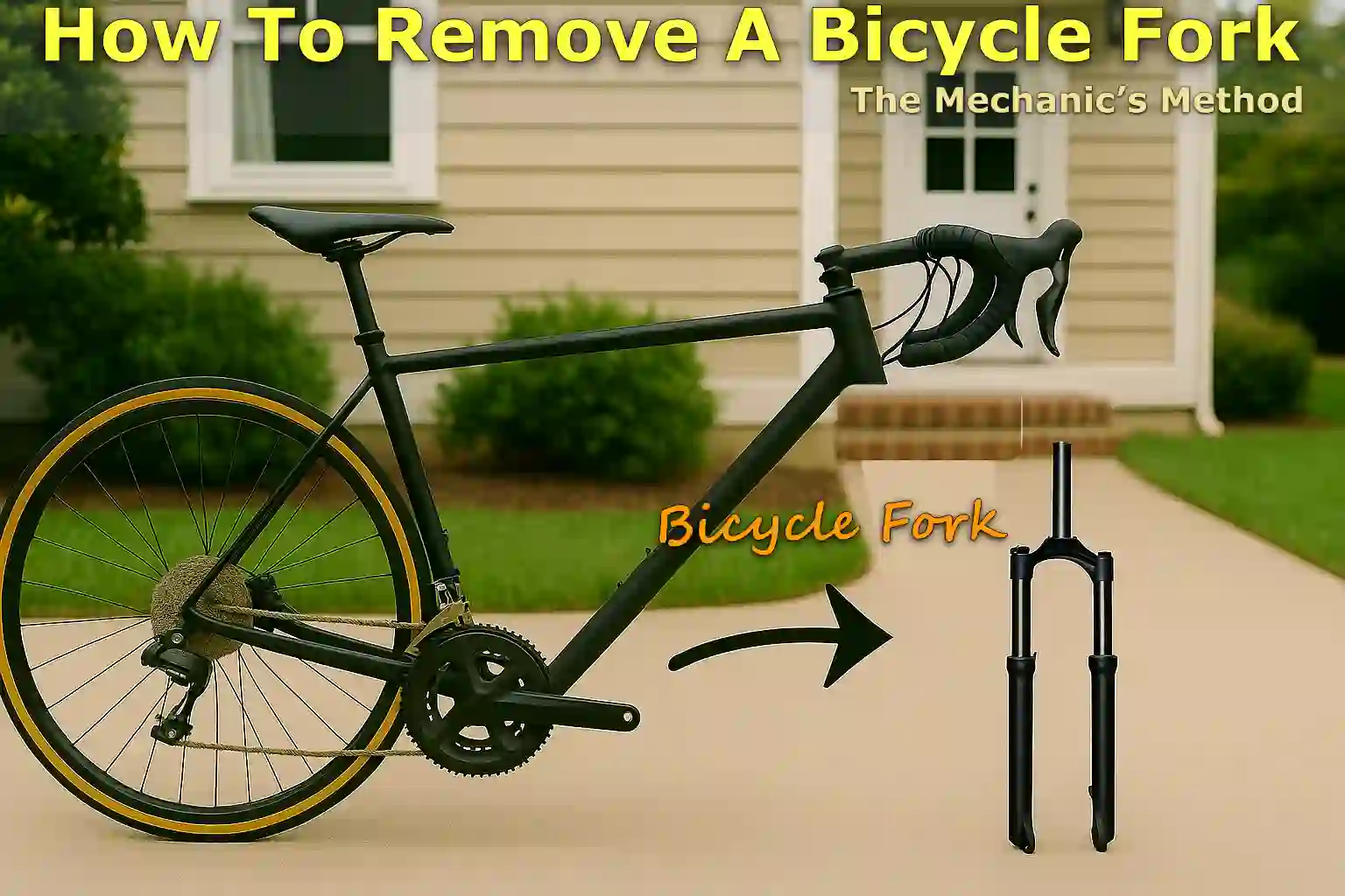 How To Remove A Bicycle Fork