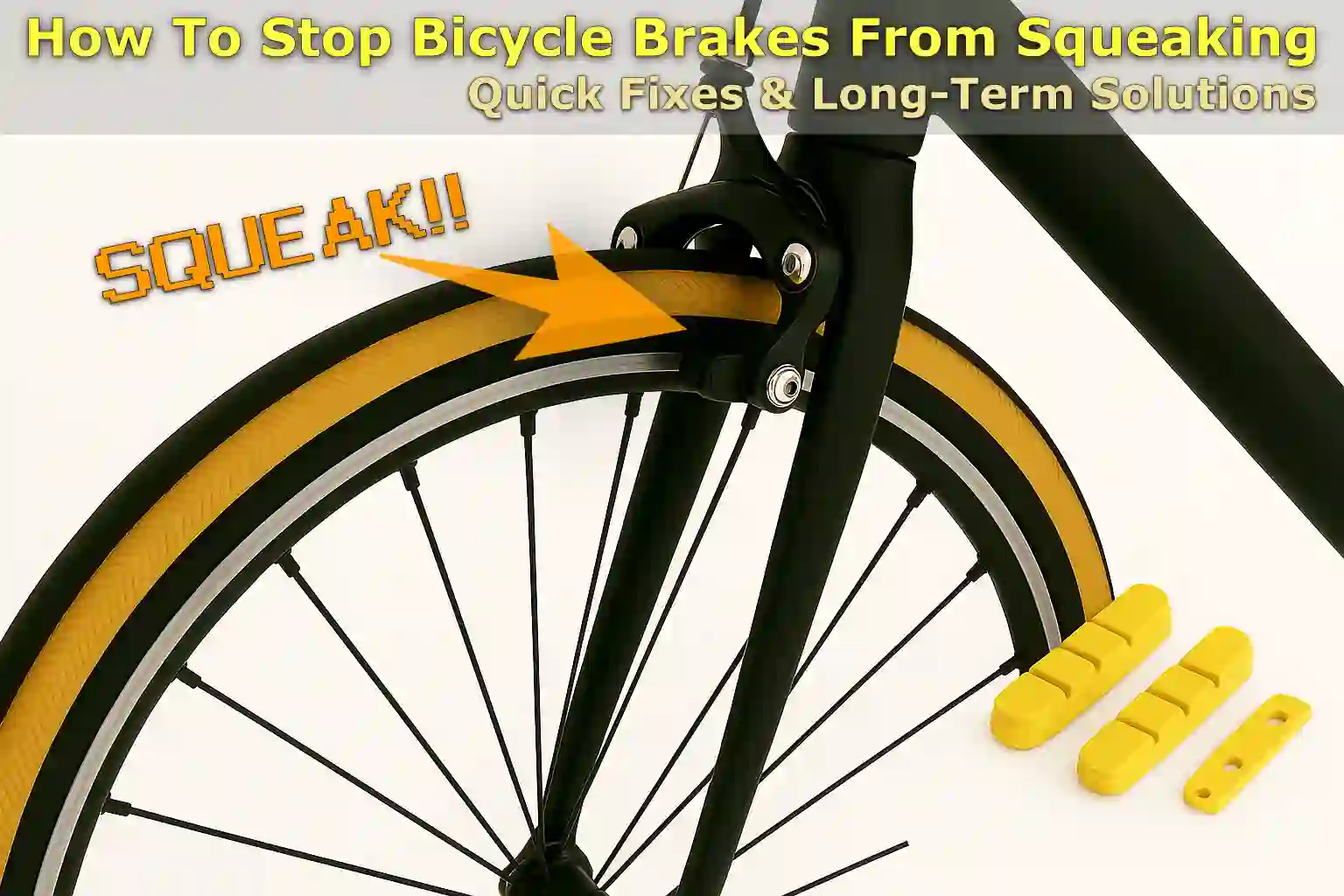 How To Stop Bicycle Brakes From Squeaking