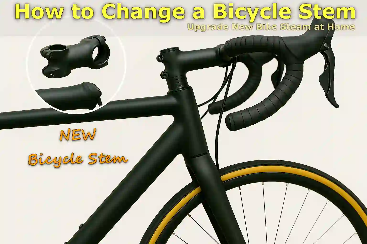 How to Change a Bicycle Stem