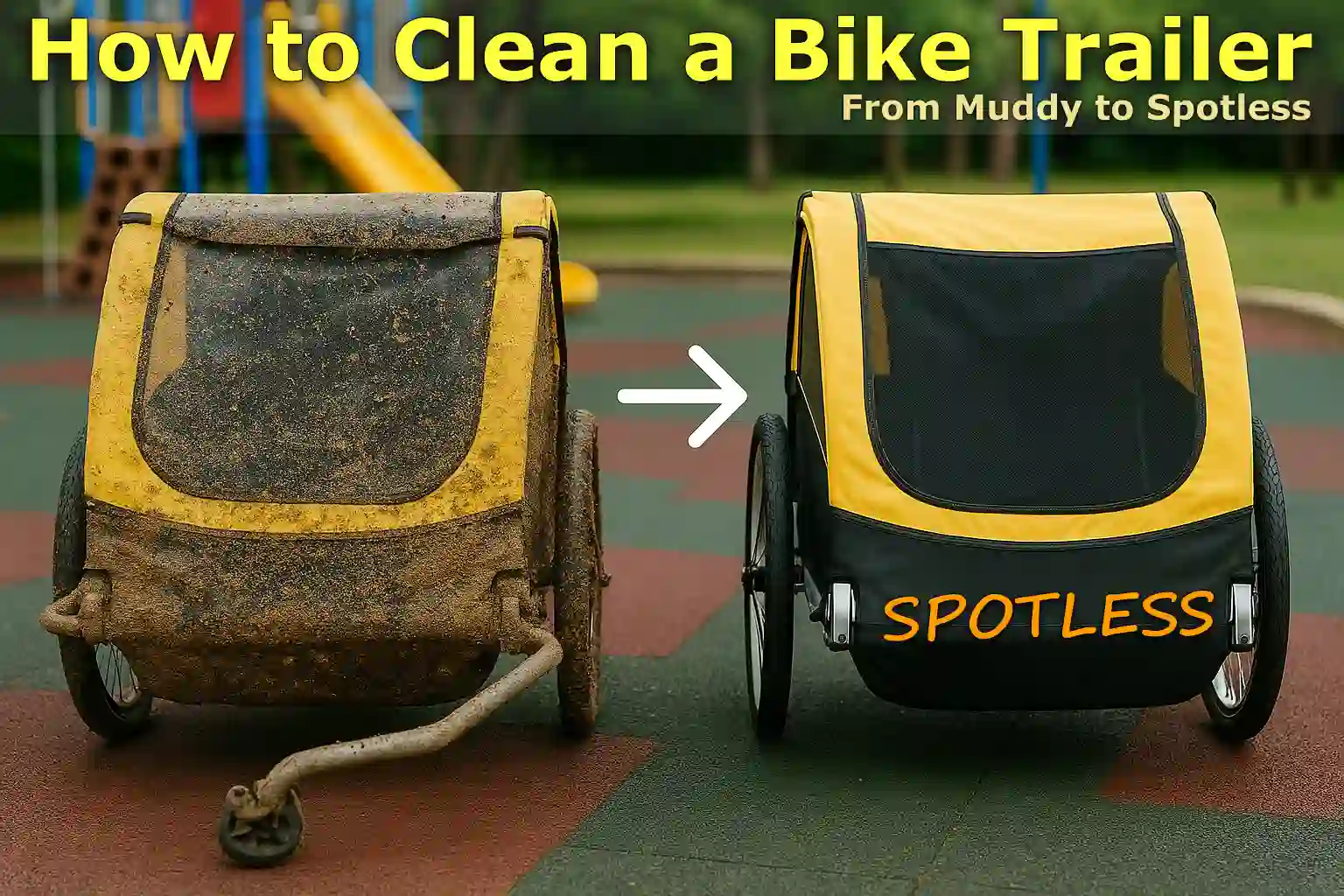 How to Clean a Bike Trailer