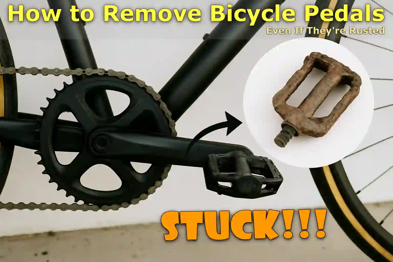 How to Remove Bicycle Pedals