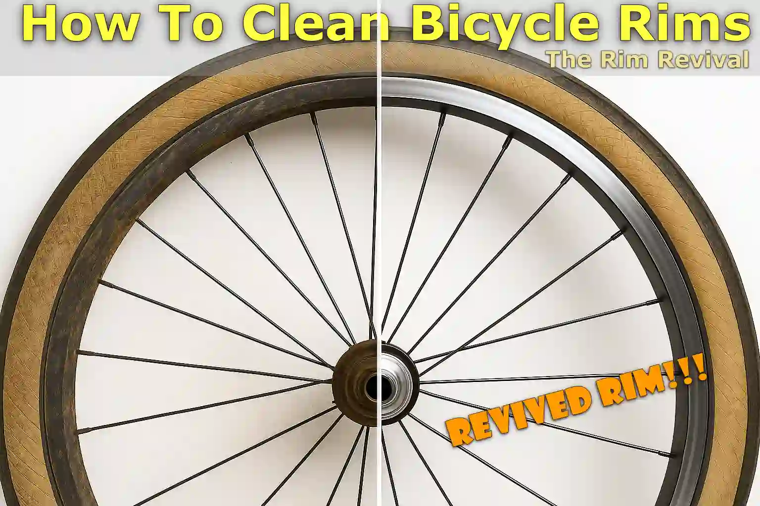 How To Clean Bicycle Rims