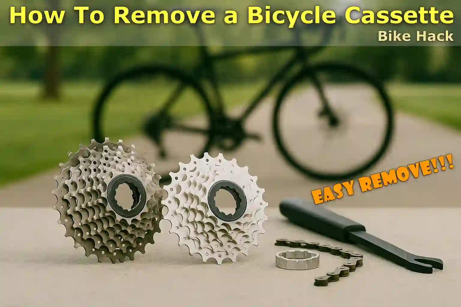 How To Remove a Bicycle Cassette