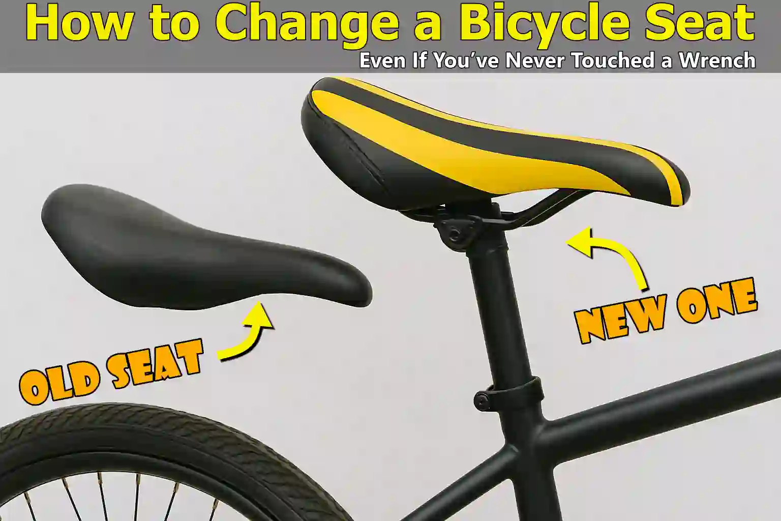 How to Change a Bicycle Seat