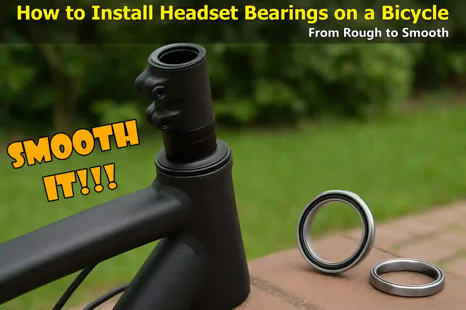 How to Install Headset Bearings on a Bicycle